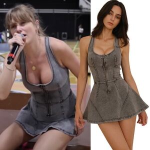 Wiskii Beyond Denim Dress NWT